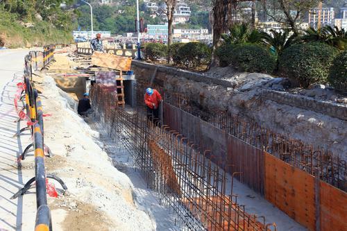 珠海海島首個市政地下管艙工程動工